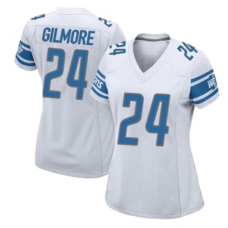 Game Steven Gilmore Women's Detroit Lions Jersey - White