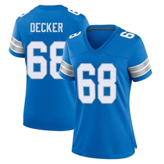 Game Taylor Decker Women's Detroit Lions 2nd Jersey - Blue