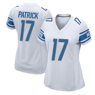 Game Tim Patrick Women's Detroit Lions Jersey - White