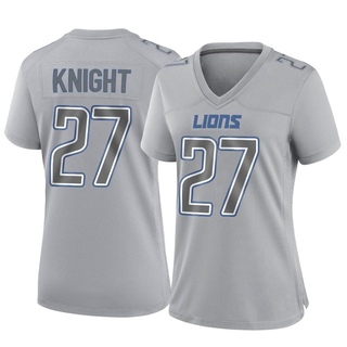 Game Zonovan Knight Women's Detroit Lions Atmosphere Fashion Jersey - Gray