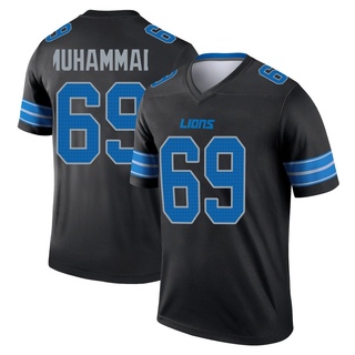 Legend Al-Quadin Muhammad Men's Detroit Lions Jersey - Black