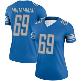 Legend Al-Quadin Muhammad Women's Detroit Lions Jersey - Blue