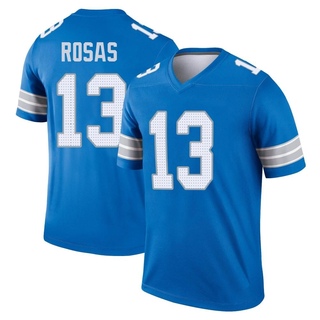 Legend Aldrick Rosas Men's Detroit Lions 2nd Jersey - Blue