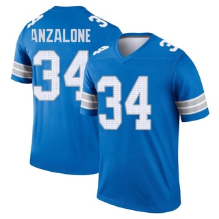 Legend Alex Anzalone Men's Detroit Lions 2nd Jersey - Blue