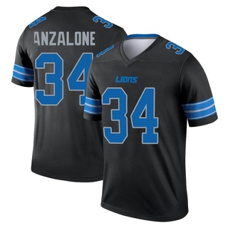 Legend Alex Anzalone Youth Detroit Lions Jersey - Black