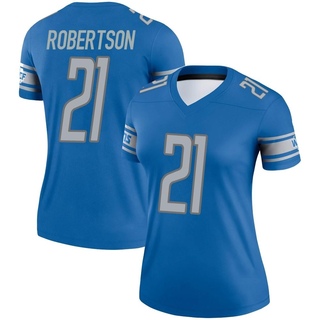 Legend Amik Robertson Women's Detroit Lions Jersey - Blue