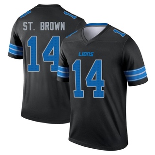 Legend Amon-Ra St. Brown Men's Detroit Lions Jersey - Black