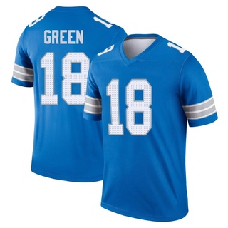 Legend Antoine Green Men's Detroit Lions 2nd Jersey - Blue