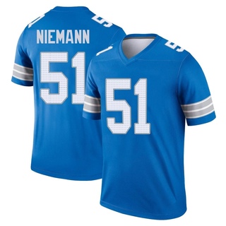 Legend Ben Niemann Men's Detroit Lions 2nd Jersey - Blue