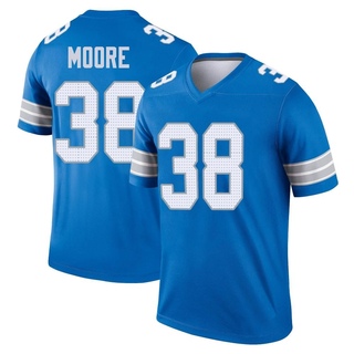 Legend C.J. Moore Men's Detroit Lions 2nd Jersey - Blue