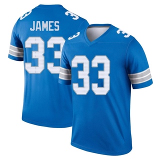 Legend Craig James Men's Detroit Lions 2nd Jersey - Blue