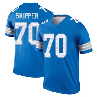 Legend Dan Skipper Men's Detroit Lions 2nd Jersey - Blue