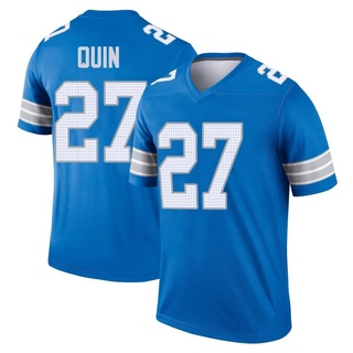 Legend Glover Quin Men's Detroit Lions 2nd Jersey - Blue