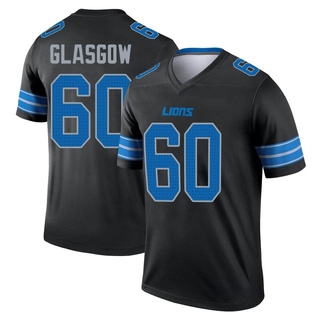 Legend Graham Glasgow Youth Detroit Lions Jersey - Black