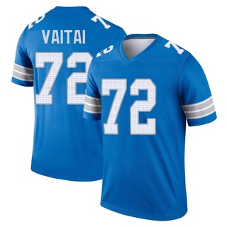 Legend Halapoulivaati Vaitai Men's Detroit Lions 2nd Jersey - Blue