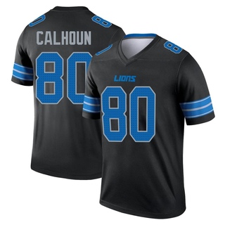 Legend Jalon Calhoun Men's Detroit Lions Jersey - Black