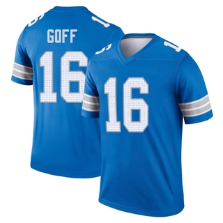 Legend Jared Goff Men's Detroit Lions 2nd Jersey - Blue