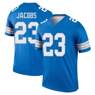 Legend Jerry Jacobs Men's Detroit Lions 2nd Jersey - Blue