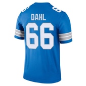 Legend Joe Dahl Men's Detroit Lions 2nd Jersey - Blue