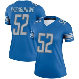 Legend Joel Iyiegbuniwe Women's Detroit Lions Jersey - Blue