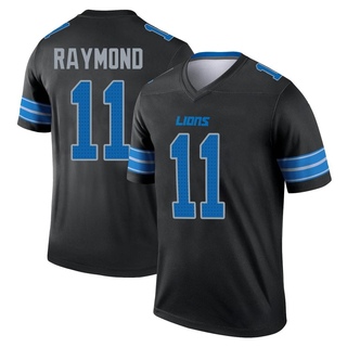 Legend Kalif Raymond Men's Detroit Lions Jersey - Black