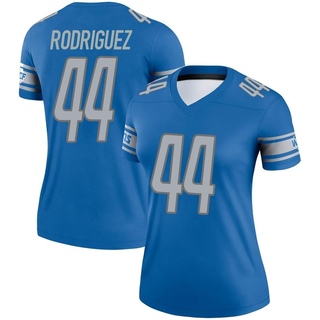 Legend Malcolm Rodriguez Women's Detroit Lions Jersey - Blue