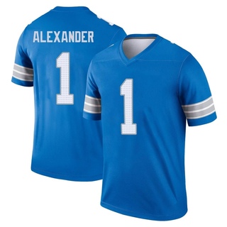 Legend Maurice Alexander Youth Detroit Lions 2nd Jersey - Blue