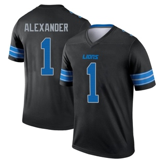 Legend Maurice Alexander Youth Detroit Lions Jersey - Black