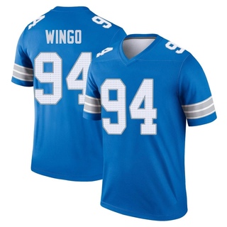 Legend Mekhi Wingo Men's Detroit Lions 2nd Jersey - Blue