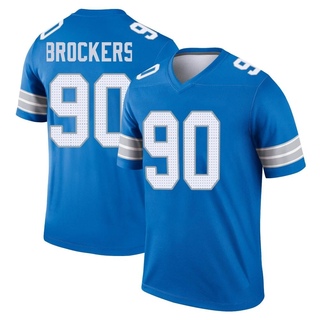 Legend Michael Brockers Men's Detroit Lions 2nd Jersey - Blue