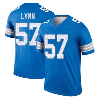 Legend Nate Lynn Men's Detroit Lions 2nd Jersey - Blue