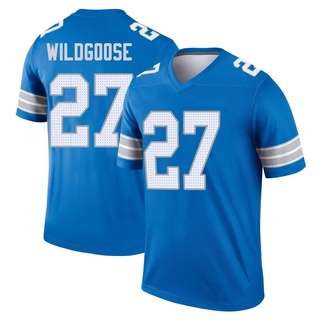 Legend Rachad Wildgoose Men's Detroit Lions 2nd Jersey - Blue