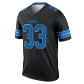 Legend Rodney Smith Youth Detroit Lions Jersey - Black