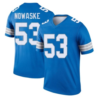 Legend Trevor Nowaske Men's Detroit Lions 2nd Jersey - Blue