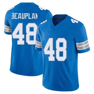 Limited Abraham Beauplan Men's Detroit Lions Vapor F.U.S.E. 2nd Jersey - Blue