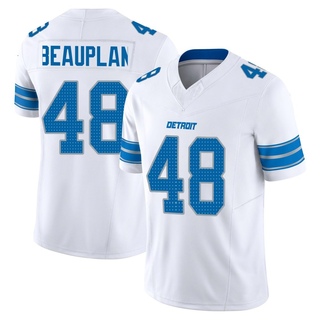 Limited Abraham Beauplan Men's Detroit Lions Vapor F.U.S.E. 2nd Jersey - White