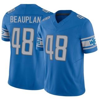 Limited Abraham Beauplan Men's Detroit Lions Vapor F.U.S.E. Jersey - Blue