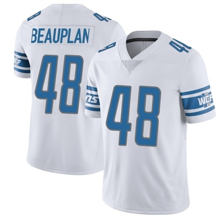 Limited Abraham Beauplan Men's Detroit Lions Vapor Untouchable Jersey - White