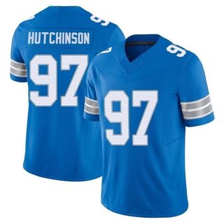 Limited Aidan Hutchinson Men's Detroit Lions Vapor F.U.S.E. 2nd Jersey - Blue