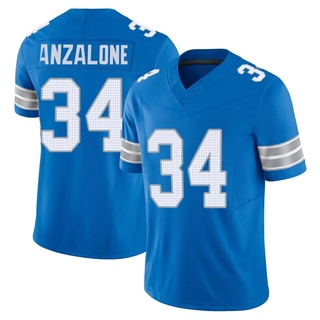 Limited Alex Anzalone Men's Detroit Lions Vapor F.U.S.E. 2nd Jersey - Blue