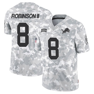 Limited Allen Robinson Men's Detroit Lions 2024 Salute to Service Jersey - Arctic Camo