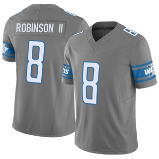 Limited Allen Robinson Men's Detroit Lions Silver Vapor F.U.S.E. Jersey