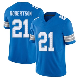 Limited Amik Robertson Men's Detroit Lions Vapor F.U.S.E. 2nd Jersey - Blue