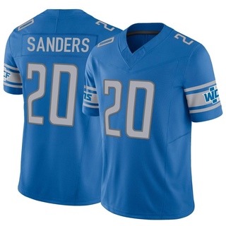 Limited Barry Sanders Men's Detroit Lions Vapor F.U.S.E. Jersey - Blue