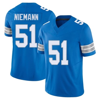 Limited Ben Niemann Men's Detroit Lions Vapor F.U.S.E. 2nd Jersey - Blue