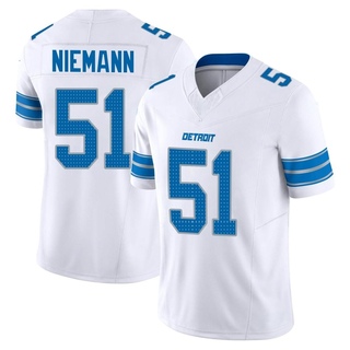 Limited Ben Niemann Men's Detroit Lions Vapor F.U.S.E. 2nd Jersey - White