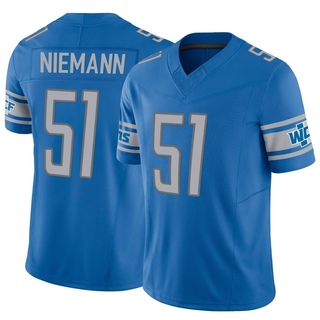 Limited Ben Niemann Men's Detroit Lions Vapor F.U.S.E. Jersey - Blue