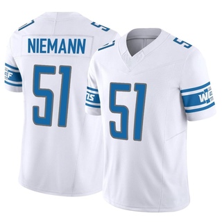 Limited Ben Niemann Men's Detroit Lions Vapor F.U.S.E. Jersey - White