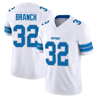 Limited Brian Branch Men's Detroit Lions Vapor F.U.S.E. 2nd Jersey - White