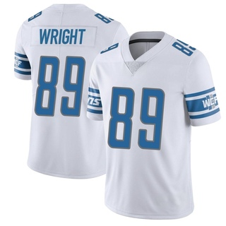 Limited Brock Wright Men's Detroit Lions Vapor Untouchable Jersey - White